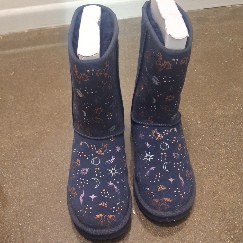 Ugg Navy Celestial Pattern Boots - image 1